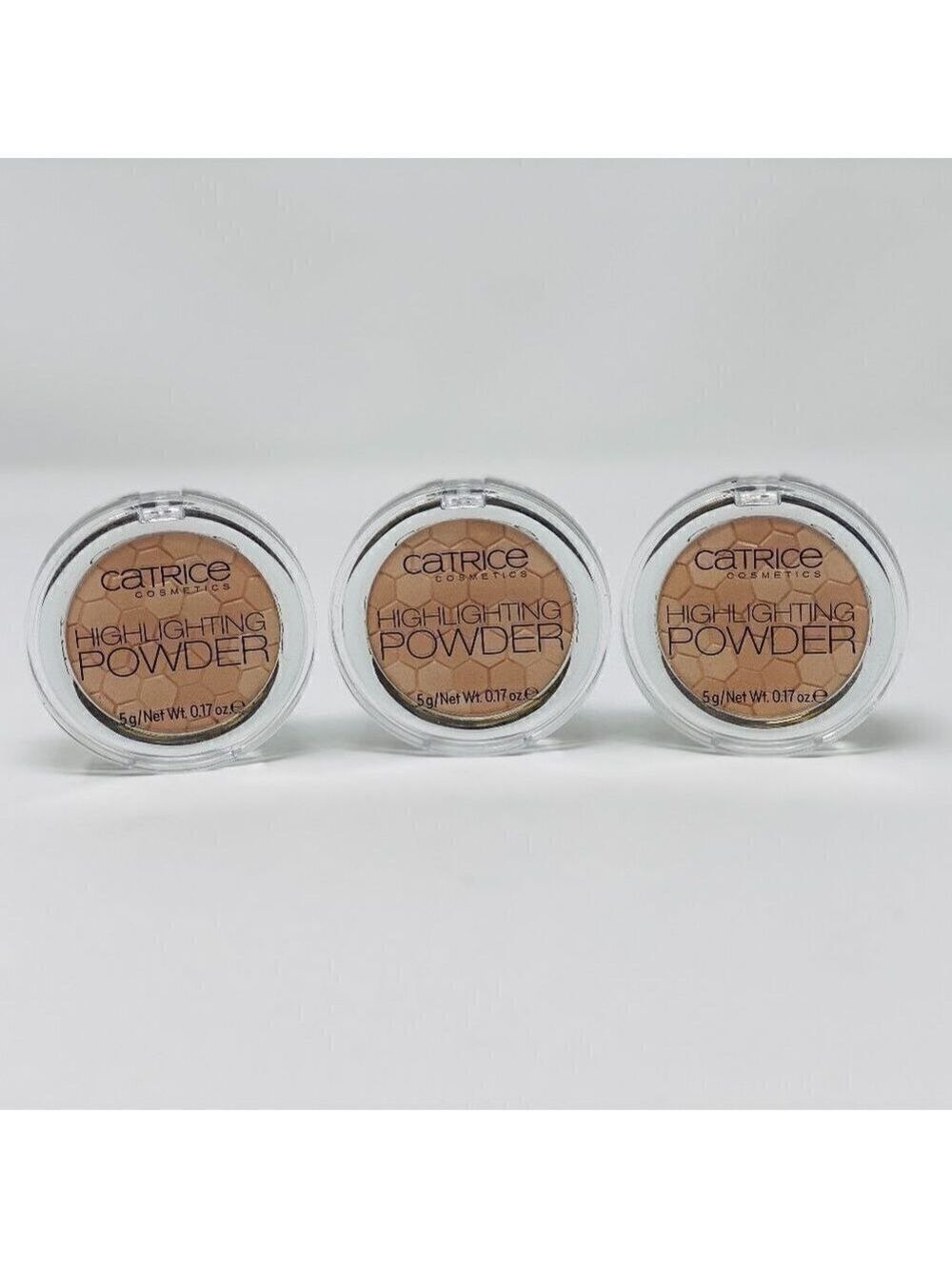 3Pk Catrice Cosmetics Highlighting Powder .17 oz